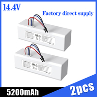 14.4v 5200mah P1904-4S1P-MM Battery For Xiaomi Mijia 1C STYTJ01ZHM Robot Vacuum Mop Cleaner Accessories Parts
