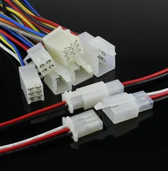 10cm wire 2.8mm 2/3/4/6/9 pin Automotive 2.8 Electrical wire Connector Male Female cable terminal plug Kits Motorcycle ebike car