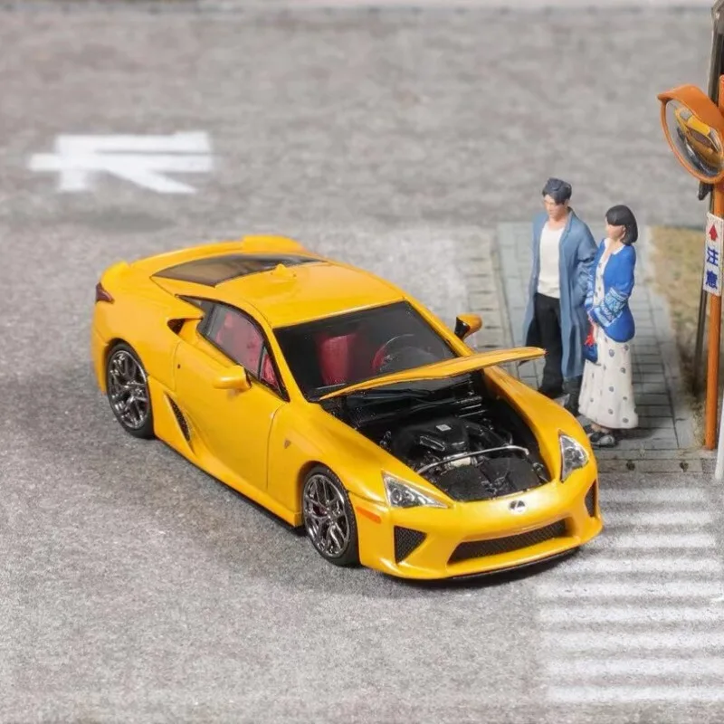 Model One/FH 1:64 Lexus LFA - A cast alloy car model for adults, suitable as a collection piece or a holiday gift. view 5