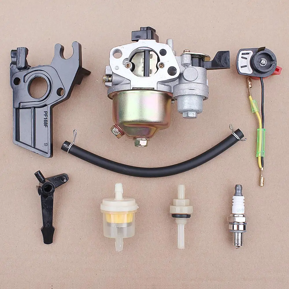 Carburetor For 196cc 6.5HP Harbor Freight Greyhound Lifan 66014 66015 Gas Engine Lawn Mower Parts