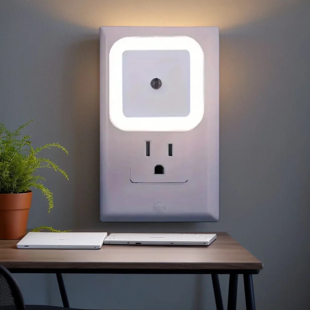 1PC Intelligent LED Induction Light - Auto Night Light with Motion Sensor (Creative)