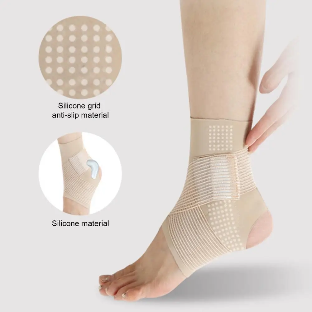 Ankle Brace Wrap Womenankle Brace 2pcs Sports Ankle Brace Set Adjustable Sprained Ankle Support Wrap Compression for Achilles