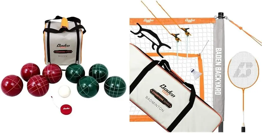 Ball Set – Official Size 107mm & Official Weight 920g with Carry Case and Measuring Tape