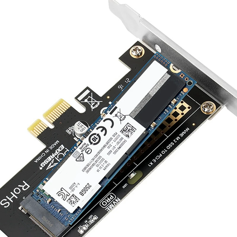 Karta rozszerzeń M2 NVME M2 NVME do Pcie X1 Karta rozszerzeń M2 Karta rozszerzeń dysku półprzewodnikowego bez sterowników dla WIN10