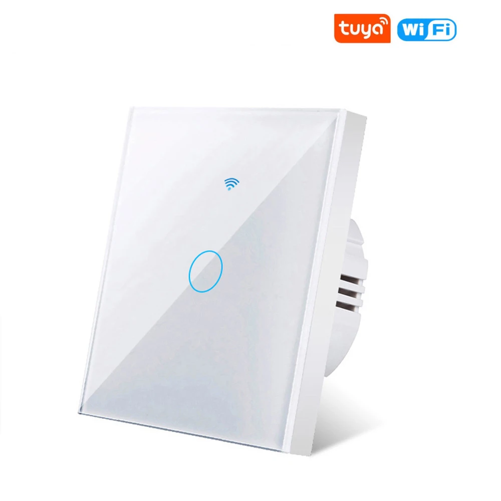 Tuya Smart Life Lichtschakelaar WiFi Touch Sensor Smart Switch App Afstandsbediening Geen Neutrale Draad 110V 220V Voor Alexa Google Thuis
