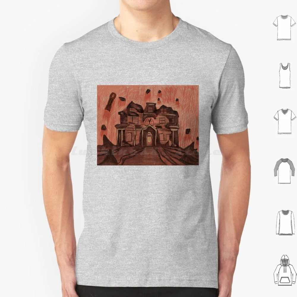 Creel House Drawing T Shirt Men Women Kids 6Xl Burning House Drawing Creel House Drawing Vecnas Lair Lucas Max