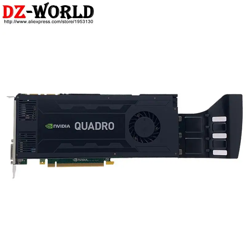 

New/Orig for NVIDIA Quadro K4200 4G Graphics Cards GPU Video Board GDDR3 With 2xDP+DVI Port 00FC811 P700 P500 P900 Workstation