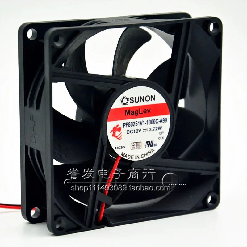 NIEUWE ORIGINELE PF80251V1-1000C-A99 12 V 3.72 W 8025 80x80x25mm KOELVENTILATOR RADIATOR
