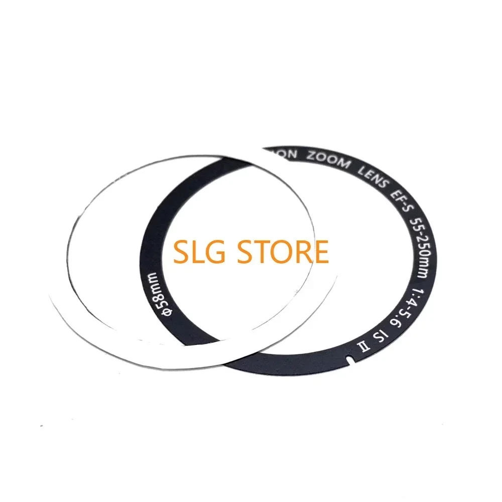 Новый объектив с логотипом на переднем параметре, пресс-кольцо для Canon EF-S 18-55 мм 18-55 мм f/3,5-5,6 II III 18-150 мм 55-250 мм II, часть