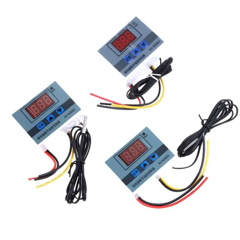New 110V~220V 12V 24V Microcomputer Digital Temperature Controller Egg Incubator Farming Thermostat Regulator Automation System