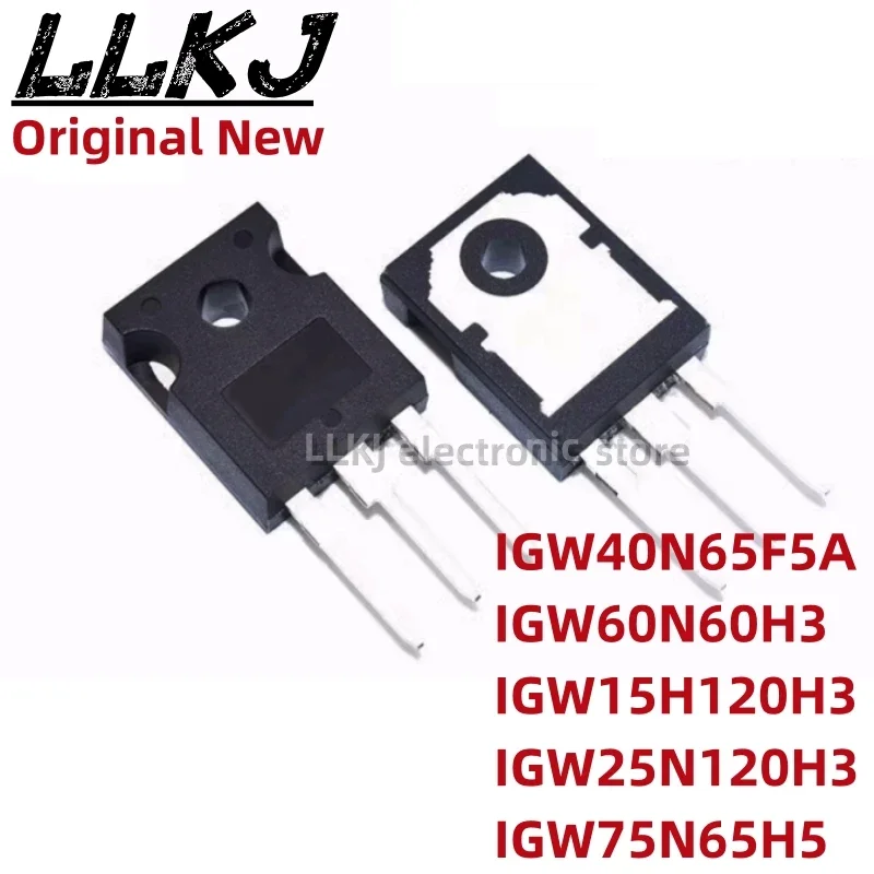 1pcs IGW40N65F5A G40EF5A IGW60N60H3 G60H603 G15H1203 IGW15H120H3 G25H1203 IGW25N120H3 G75EH5 IGW75N65H5 TO247 IGBT TO-247