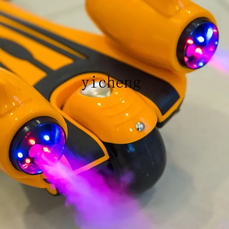 Spray Scooter Children Luge Baby Boys and Girls Pedal Slide Driving