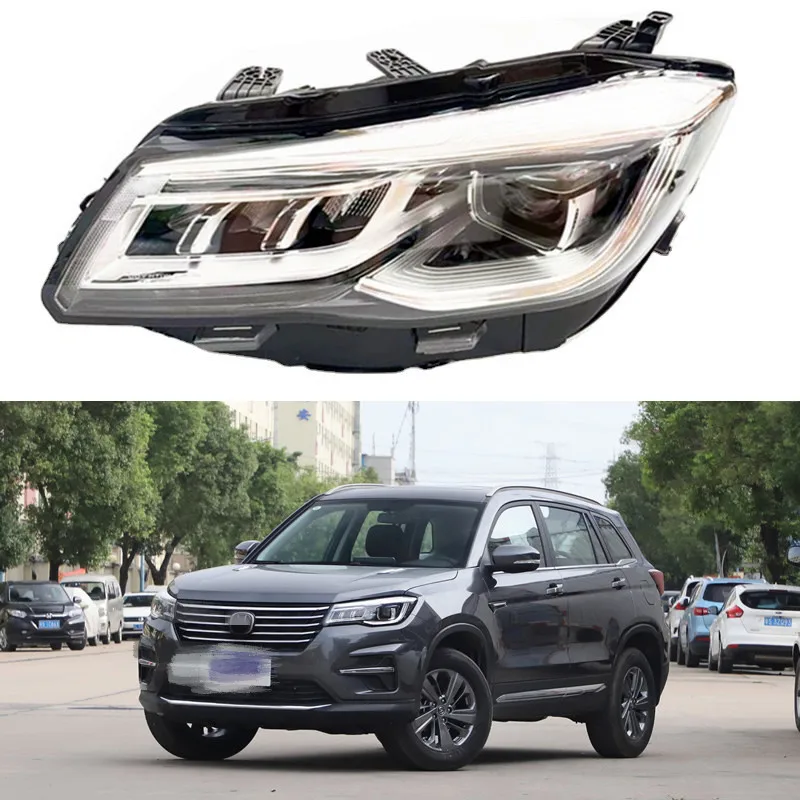 

For 2018 2019 2020 2021 Changan CS75 headlight assembly high and low beam turn signal combined headlight