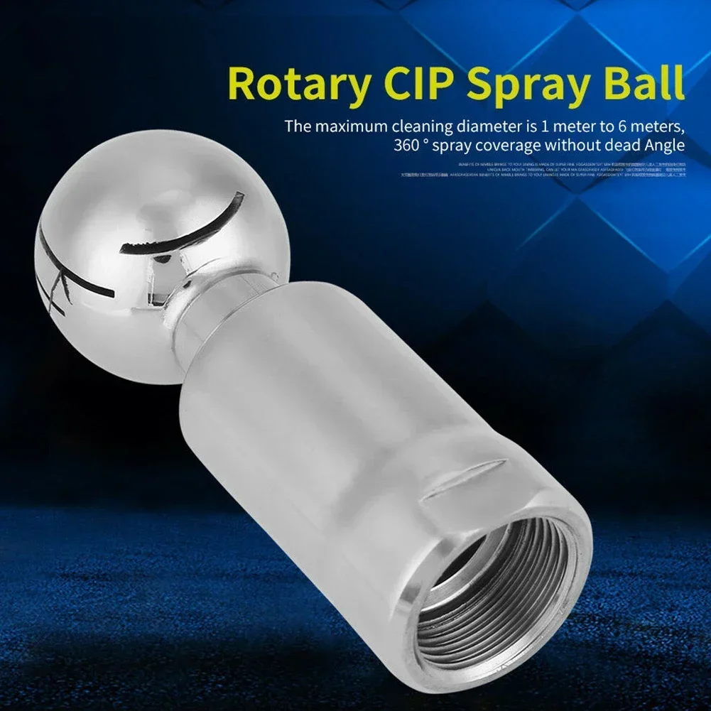 

3/4 InchSpray Ball Female Thread Sanitary Stainless Spray Ball For CIP Tank Cleaning Spray Ball 15L/min Superior Quality