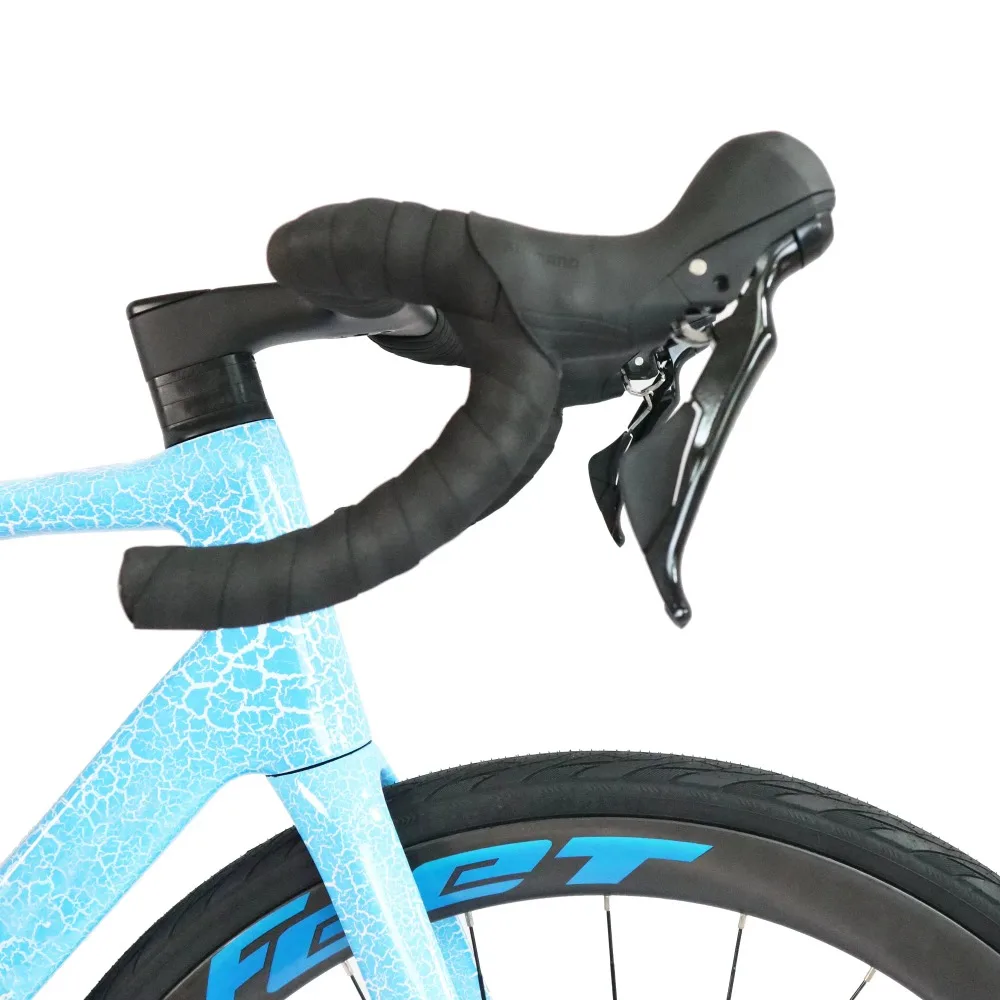 

Factory Shi--mano 105 Derailleur Fully Wired Road Bike Full Carbon Fiber Frame Sets for Aero City Bikes