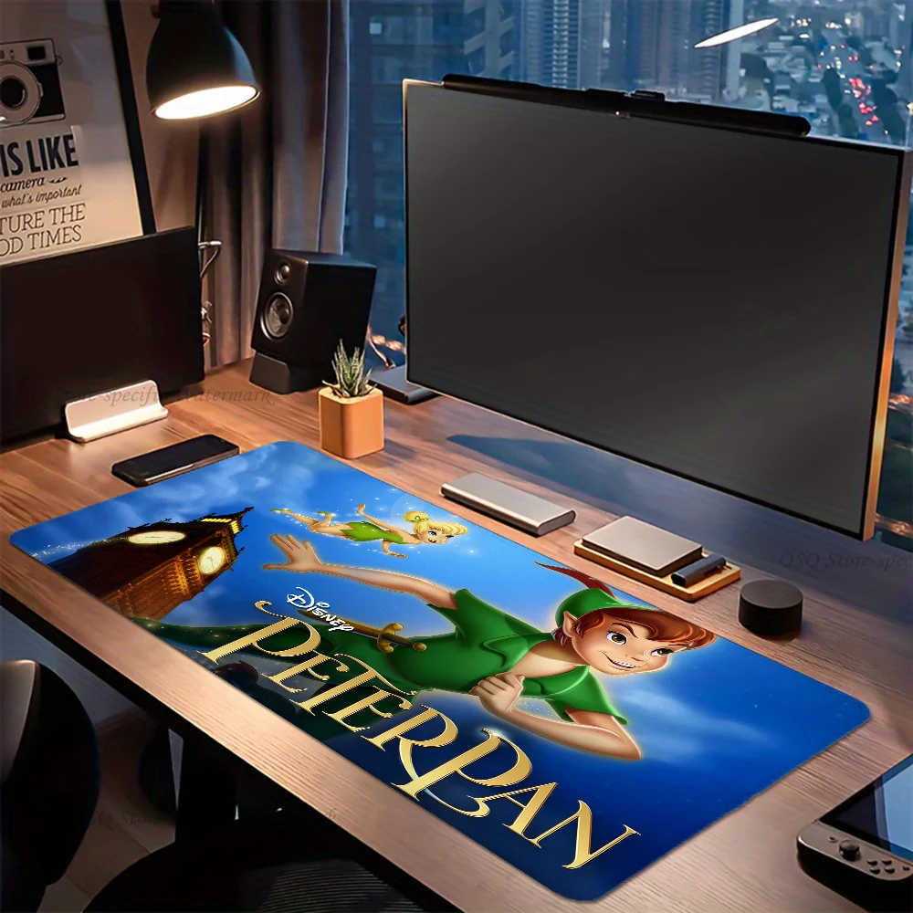 Disney Peter Pan Mousepad Mouse Mat Desk Mat With Pad Gaming Accessories Prime Gaming XXL Keyboard Pad Padding Mat