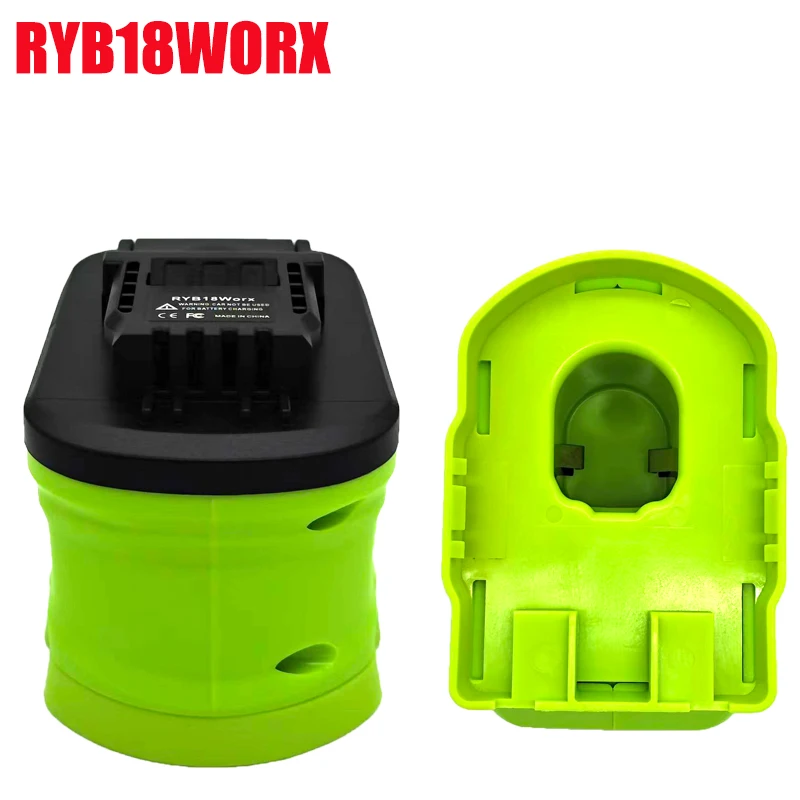 

ALASICKA RYB18WORX Battery Adapter Converter for RYOBI 18V Lithium Batteries Compatible with For WORX 4-pin Battery Power Tools
