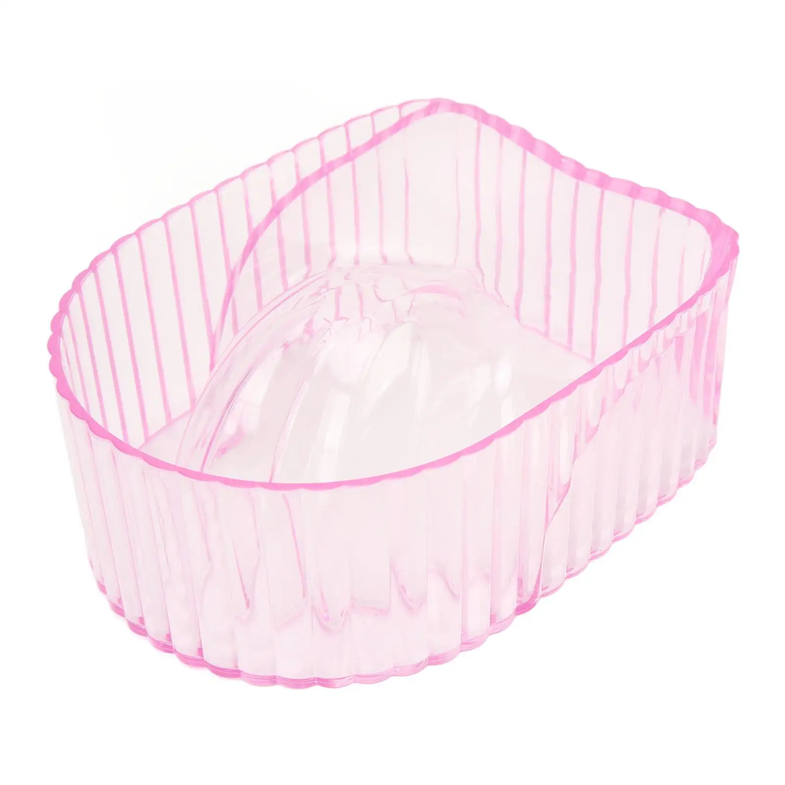 Acrylic Hand Soaking Bowl for Nail Care - Dead Skin Softener Manicure Tray for beauty Salons & Nail Cleaning Accessories