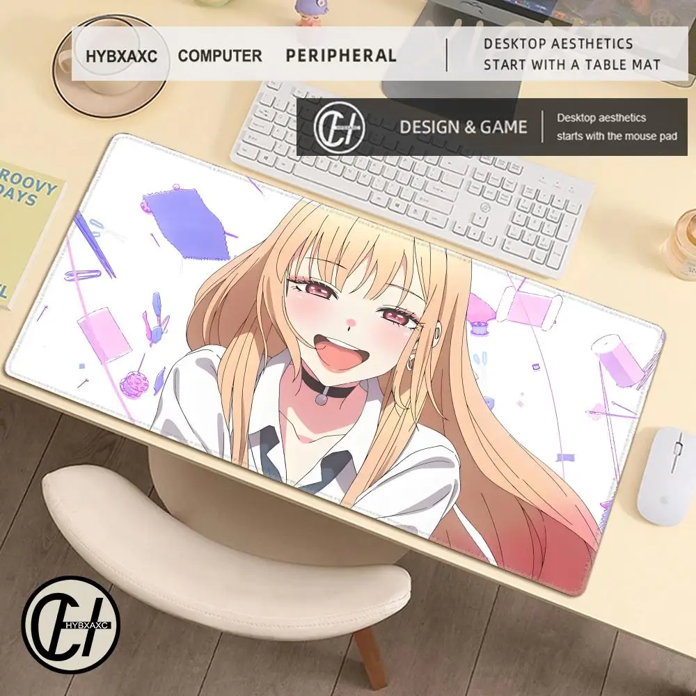 Kise-koi Mouse Pad Cute HD Desk Pad Extended Gaming Keyboard Mats Large 100x50cm XXL Gamer Mousepad