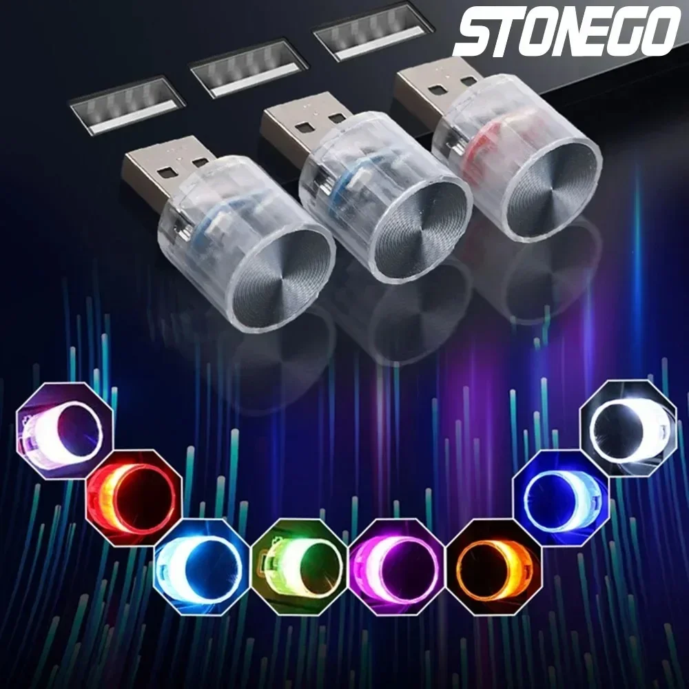 STONEGO USB 5V Ambient Light - Mini LED Decorative Light for Car, Desktop, Wall, Indoor Home Decor