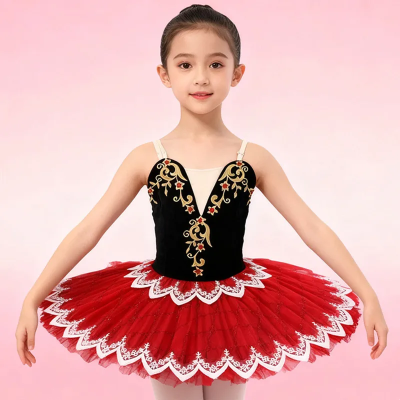 

Summer Girls Modern Dance Skirts Children Ballet Tutu Kids Ballet Dress Costumes Stage Clothes Party Princess Dress Vestidos