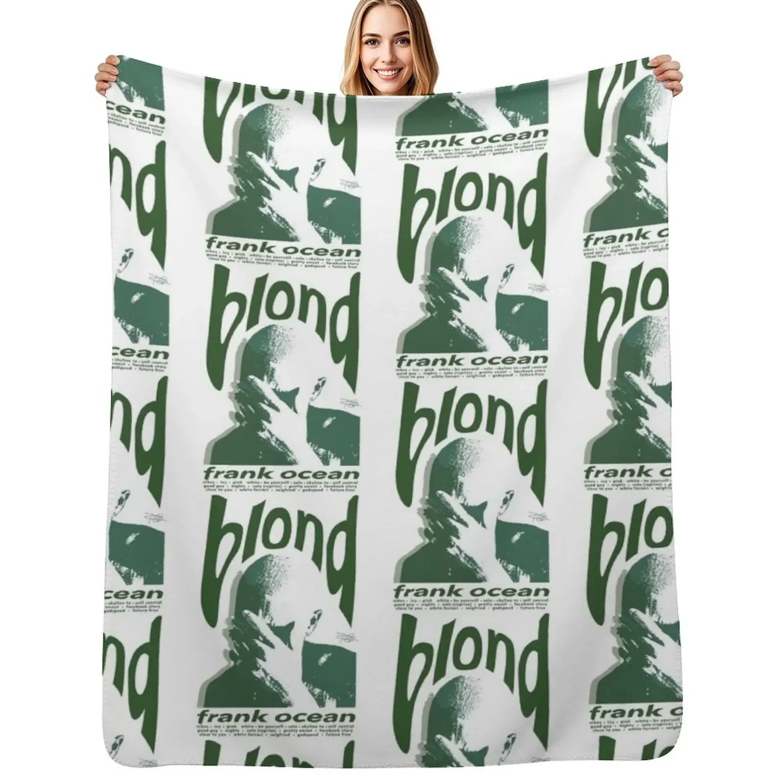 

Frank Ocean Blond Retro Throw Blanket Baby Thermals For Travel For Sofa Thin Blanket