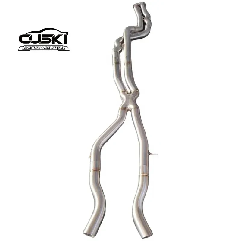 Picture 3: Exquisite workmanship Stainless Steel Mid pipe M3 S55 3.0T 2015-2017 Automobile Exhaust Modification System