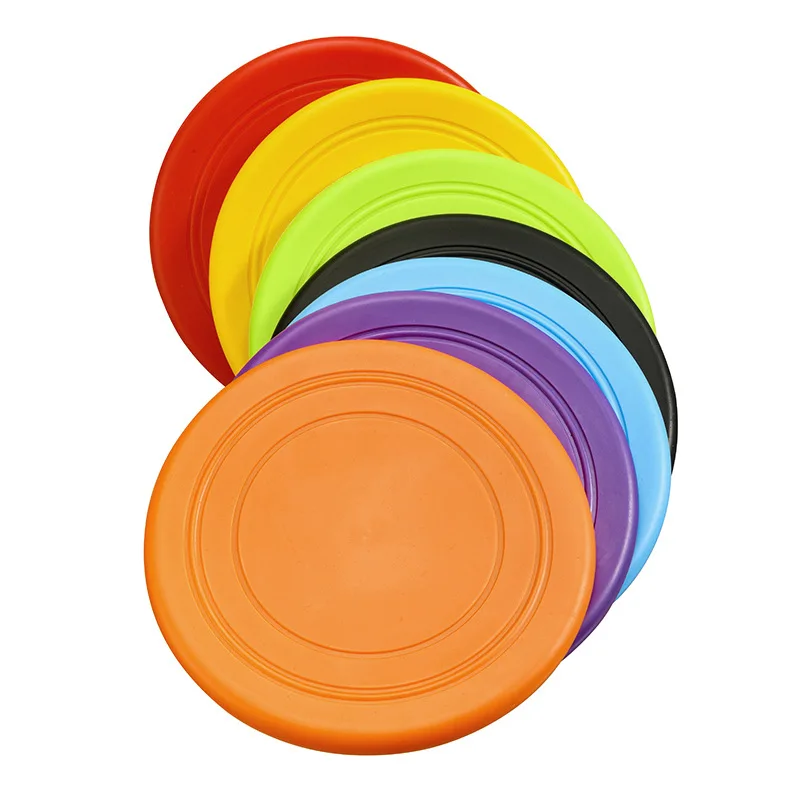 Disque volant pour chien en silicone souple et durable, 7 couleurs, imperméable, résistant aux morsures, jouet interactif pour chiot, chien et chat, pour jeux en plein air, accessoires pour animaux de compagnie.