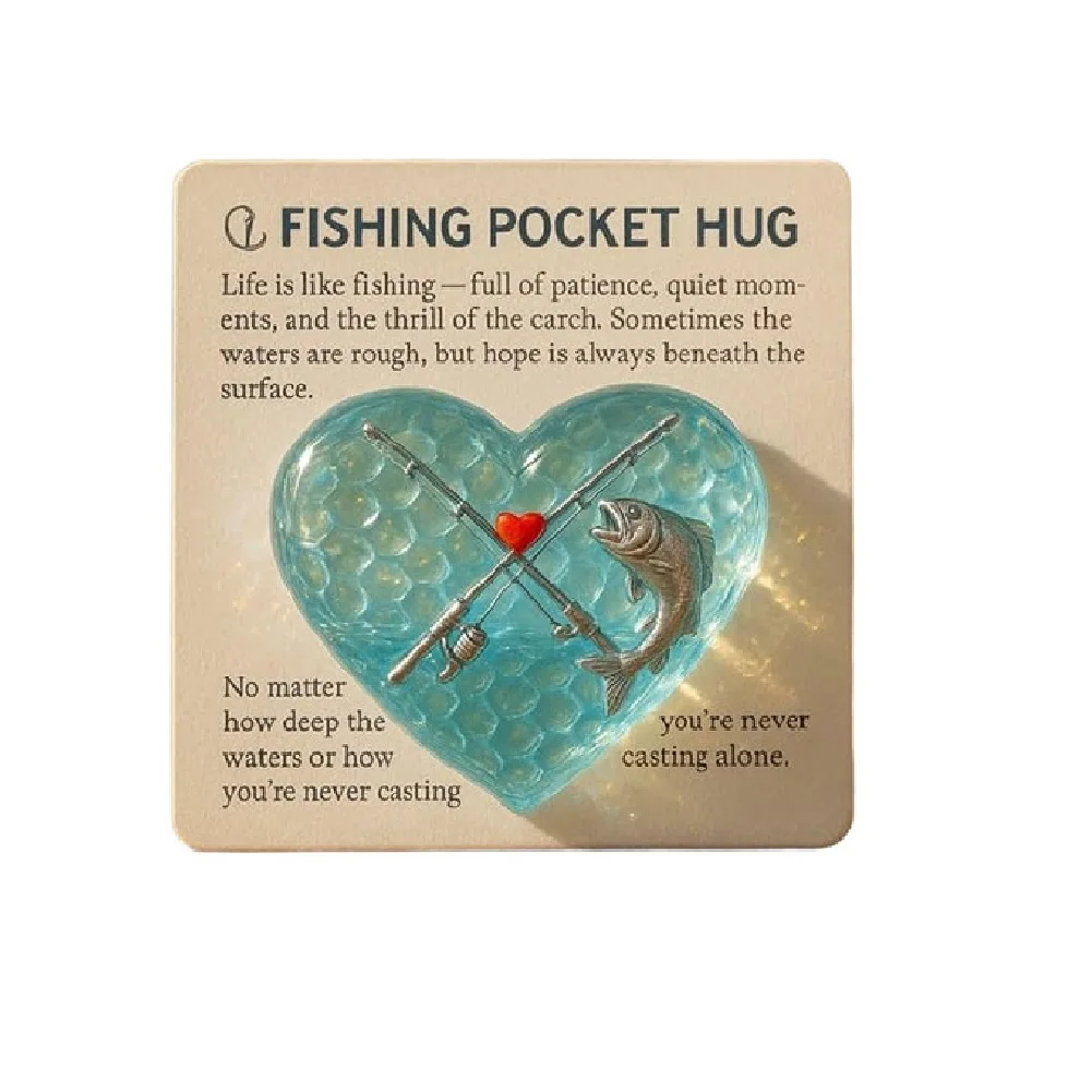 Compact Fishing Accessory 15cm Fishing Charm Compact Design Lightweight Pocket Hug Memorable Fishing Trip Everyday Carry