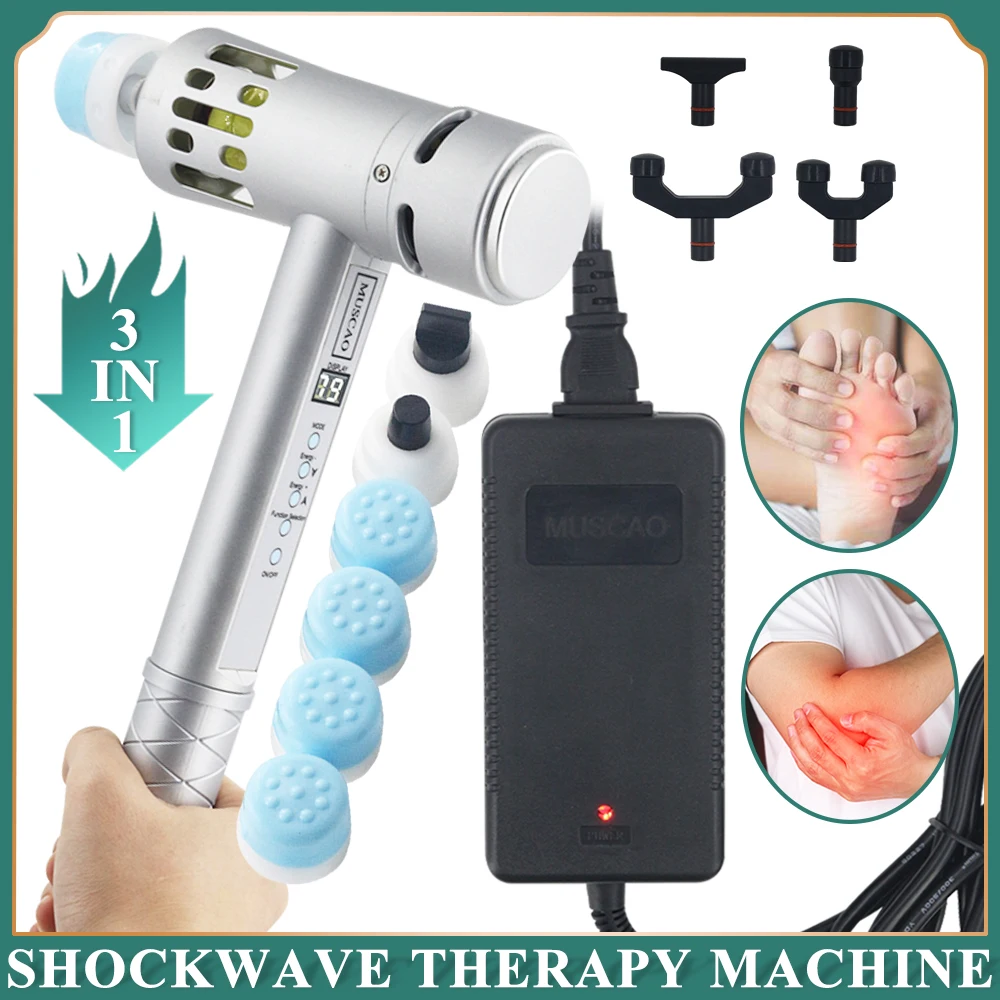 Shockwave Therapy Machine Chiropractic Massager For Shock Wave ED Treatment Pain Relief Ultrasound Physiotherapy Massage Newest