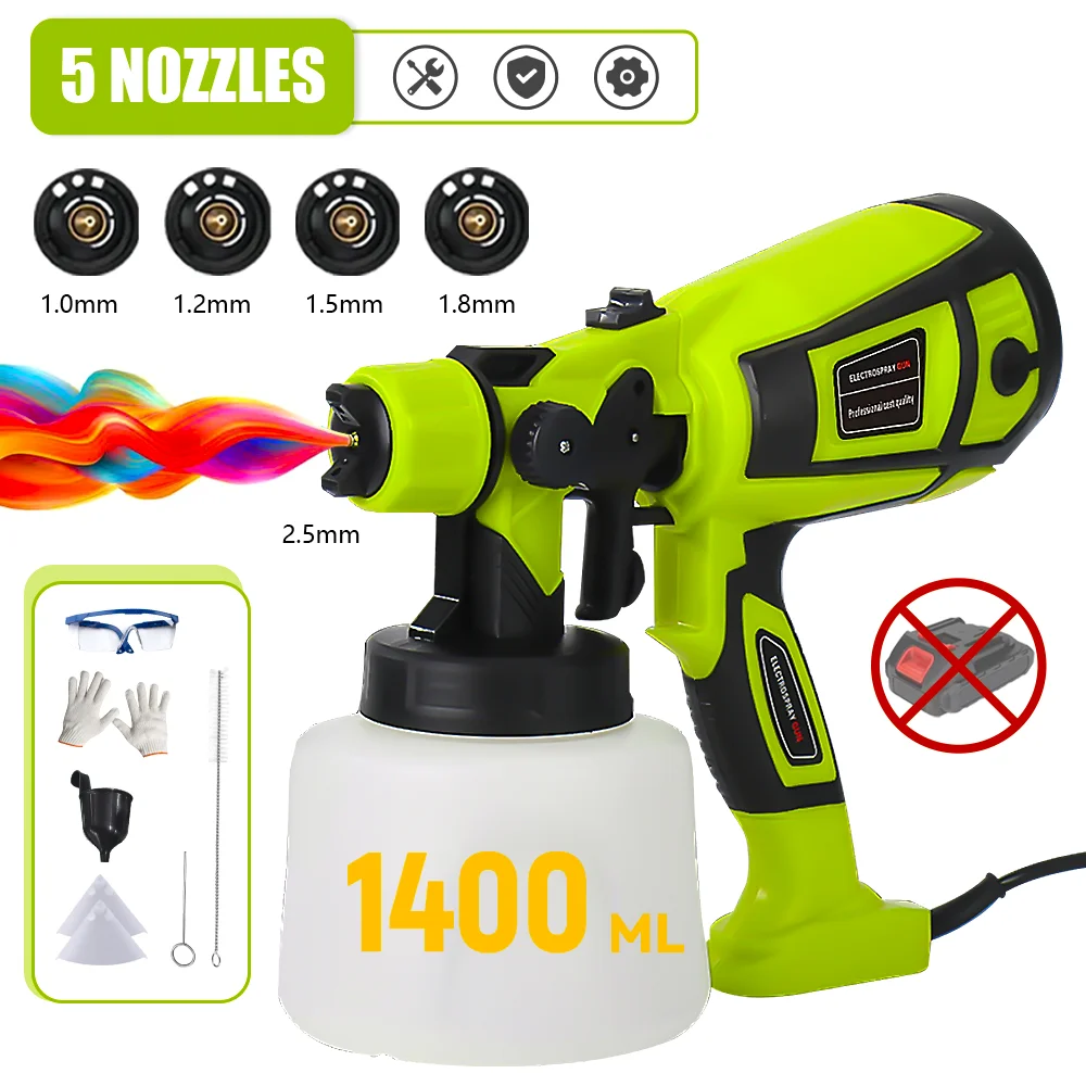 Cordless Hvlp Elect…