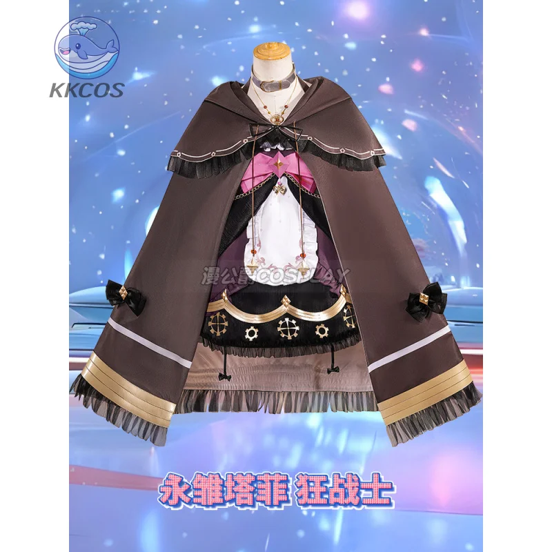 VTuber Ace Taffy تأثيري حلي زي مدرسي هالوين الدعاوى أنيمي ملابس ملابس للحفلات كوس الملابس دور اللعب KKCos