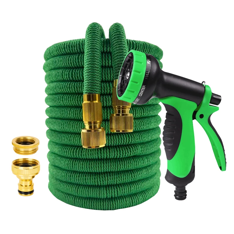 

Садовый шланг, растягивающаяся гибкая водопроводная труба, шланг для мойки автомобиля, садовый поливочный шланг, инструмент для орошения, насадка высокого давления, водяной пистолет