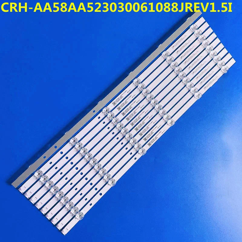 LED Backlight Strip For L58M5-4A CRH-AA58AA523030061088JREV1.5I TPT580B5 TPV-58AA52-3030-0D22-6X10