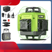 3D/4D Laser Level 12/16 Horizontal And Vertical 8 Lines 360   Self Leveling Laser Level With Remote Control
