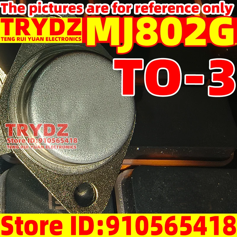 5-1 Uds nuevo transistor de alta potencia MJ802 MJ802G TO-3