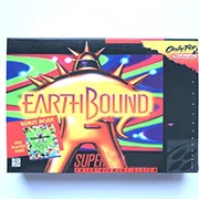 Earthbound with box 16bits game cartridge US Version