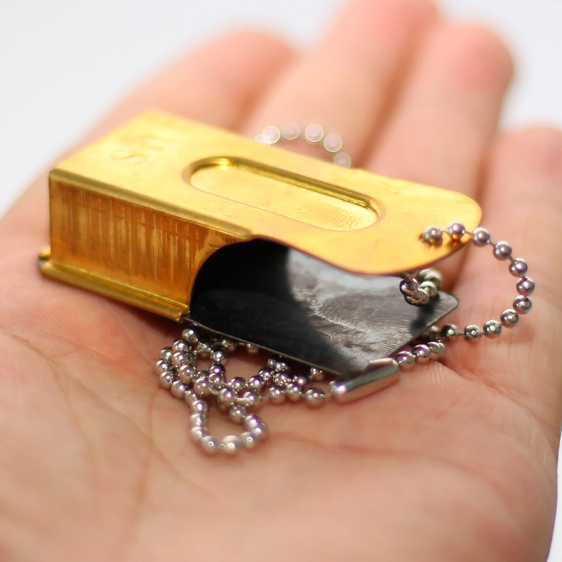 US Cricket WW2 Clicker Paratrooper Airborne Clacker with Strap D-Day Whistle