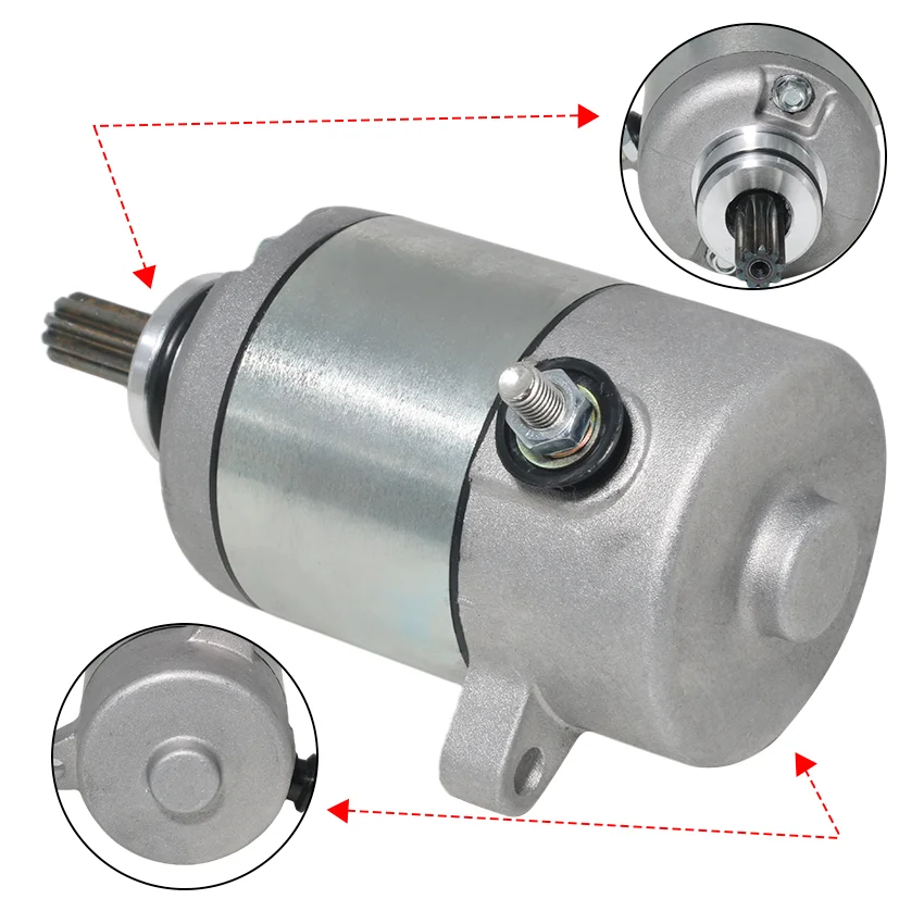 Motorrad-Elektrostartermotor OEM 31200-KPW-901 für Honda Wave 125 ANF125 Innova MSX125 Grom 2003-2019 Reparaturzubehör – Detail 4