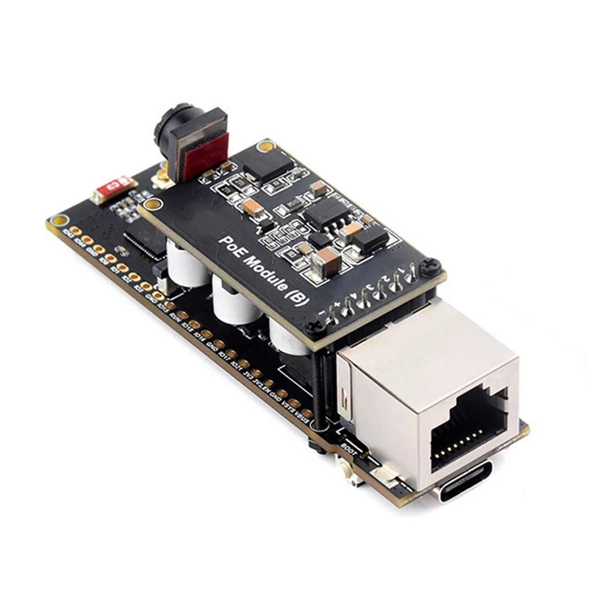 

Hot Sale ESP32-S3-POE-ETH ESP32-S3 Ethernet Development Board Support PoE Dual-Core Wi-Fi and Bluetooth Wireless USB Type-C Port