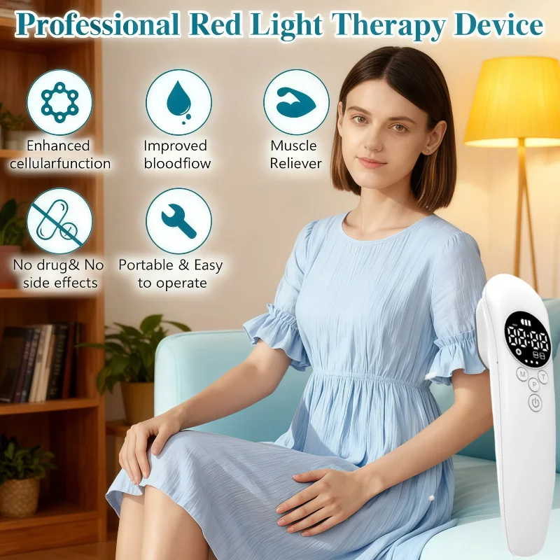 

Deep Penetration 808nm Laser Therapy Device for Knee Pain and Backache LLLT Treatment