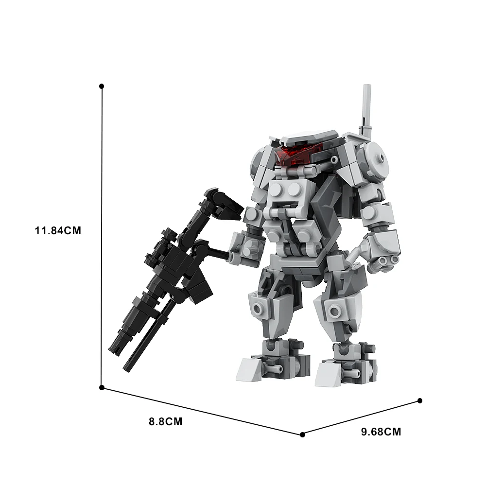 MOC rtęciowy Robot seria filmów zabawki modele z cegły zestaw klocków budowlanych Juguetes dla dzieci zabawki prezenty urodzinowe