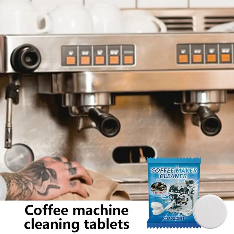 Limpiador de máquina de Espresso, limpiador de cafetera ecológico, seguro e inofensivo, limpieza de máquina de café y Espresso