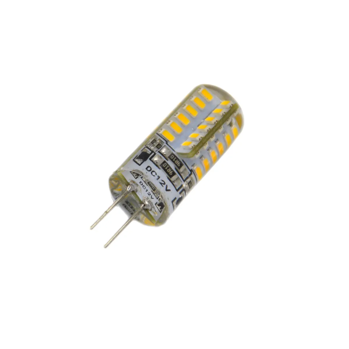 

10Pcs Warm White G4 LED Bulbs Dc 12V 3.5W 170Lm Smd 3014 48-LED Light 3000-3500K Perfect for Home and Car Lighting