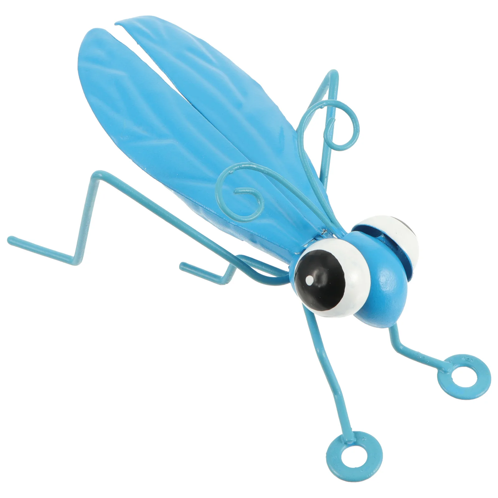 

Simulated Locust Ornaments Premium Brass Durable Handmade Polished Round Cute Figurine Decor for Home Party Festival Mall Iron