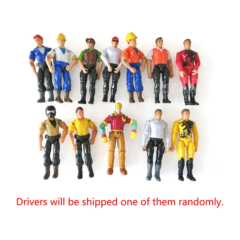 

3.75 Inch Male Plastic Driver For 1/14 RC Excavator Tractor Dumper Tipper Loader Truck Cars Construction Vehicle Model TH19837