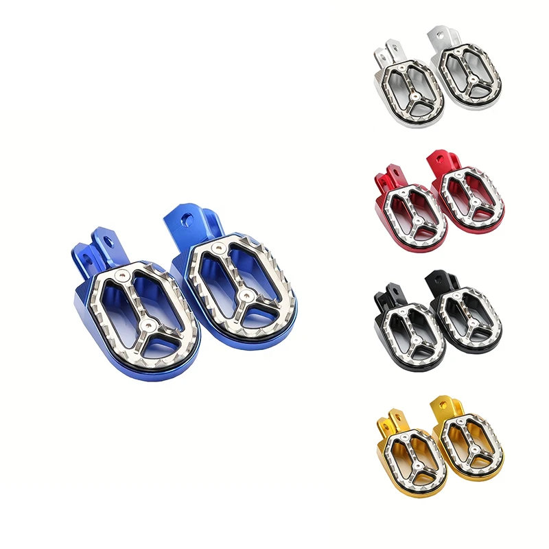 

Shark teeth wide foot nail step pedal motorcycle ATV decoration accessories CNC pedal foot pedal