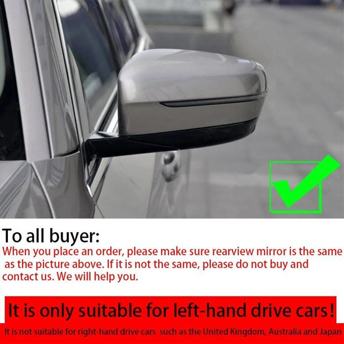 สําหรับ BMW G32 G11 G12 G14 G15 G16 G20 G22 G26 ฝาครอบกระจกหมวก 330e 430i 530e 540i 550i 740e 745e 750i ด้านข้างกระจกฝาครอบ Trim