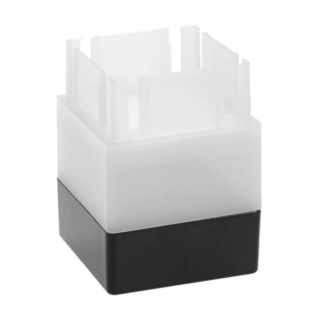 Square Outdoor Solar LED Lamp Waterproof White/Warm Light LED Solar Light Fence Post Pool Garden Lamp Garden Decoration