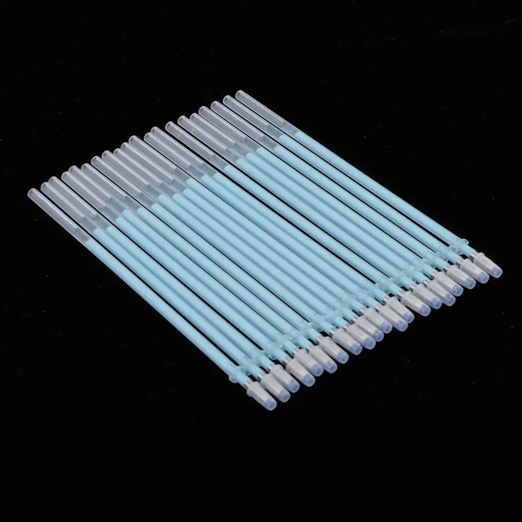 2-4pack 20 Pieces 1mm Colorful Glitter Ink Gel Pen Refills for Drawing